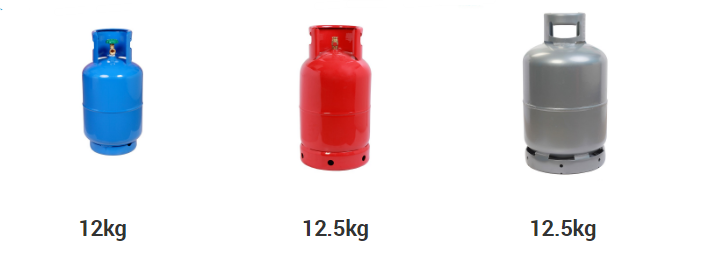 12kg-12.5kg cooking gas cylinder