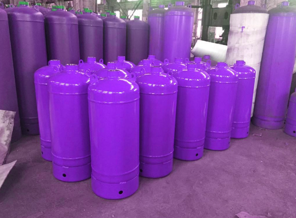 h2 stainless steel gas cylinder